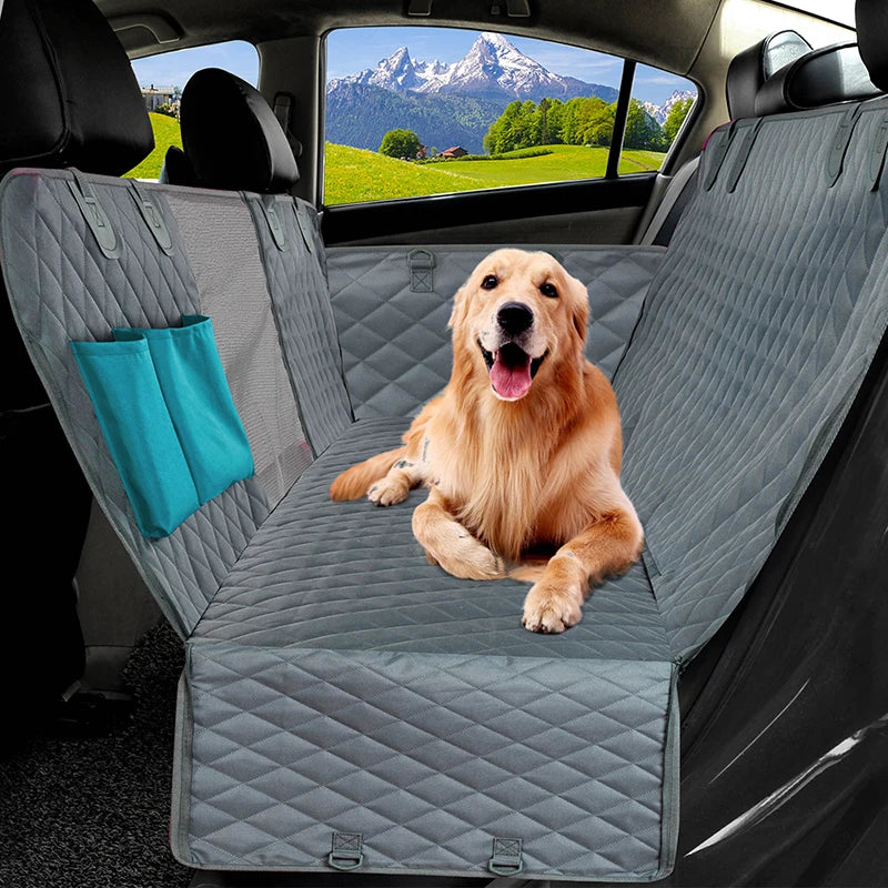Waterproof Car Dog Seat Cover – Luxury Protection for Clean, Stress-Free Journeys