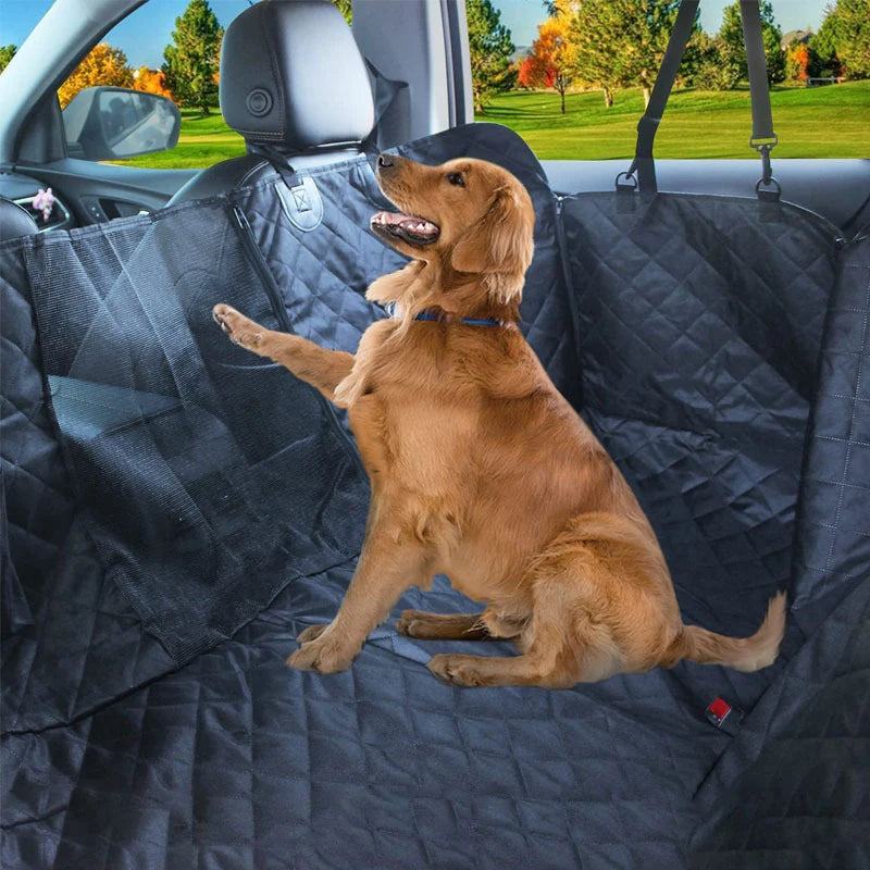 Waterproof Car Dog Seat Cover – Luxury Protection for Clean, Stress-Free Journeys