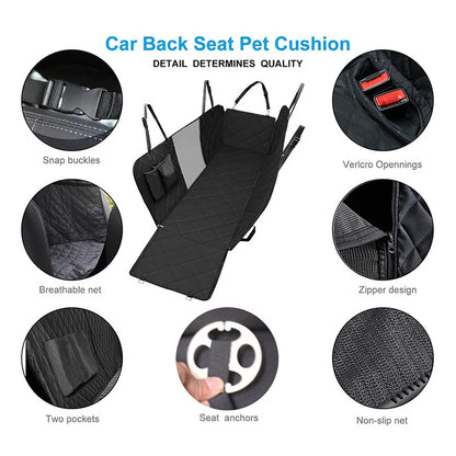 Waterproof Car Dog Seat Cover – Luxury Protection for Clean, Stress-Free Journeys